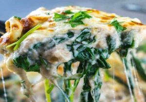 طرز تهیه گراتن اسفناج به روش ساده/ غذایی شیک و سرشار از ارزش غذایی