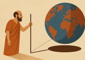 محاسبه دقیق محیط زمین با یک تکه چوب در ۲۴۰۰ سال پیش